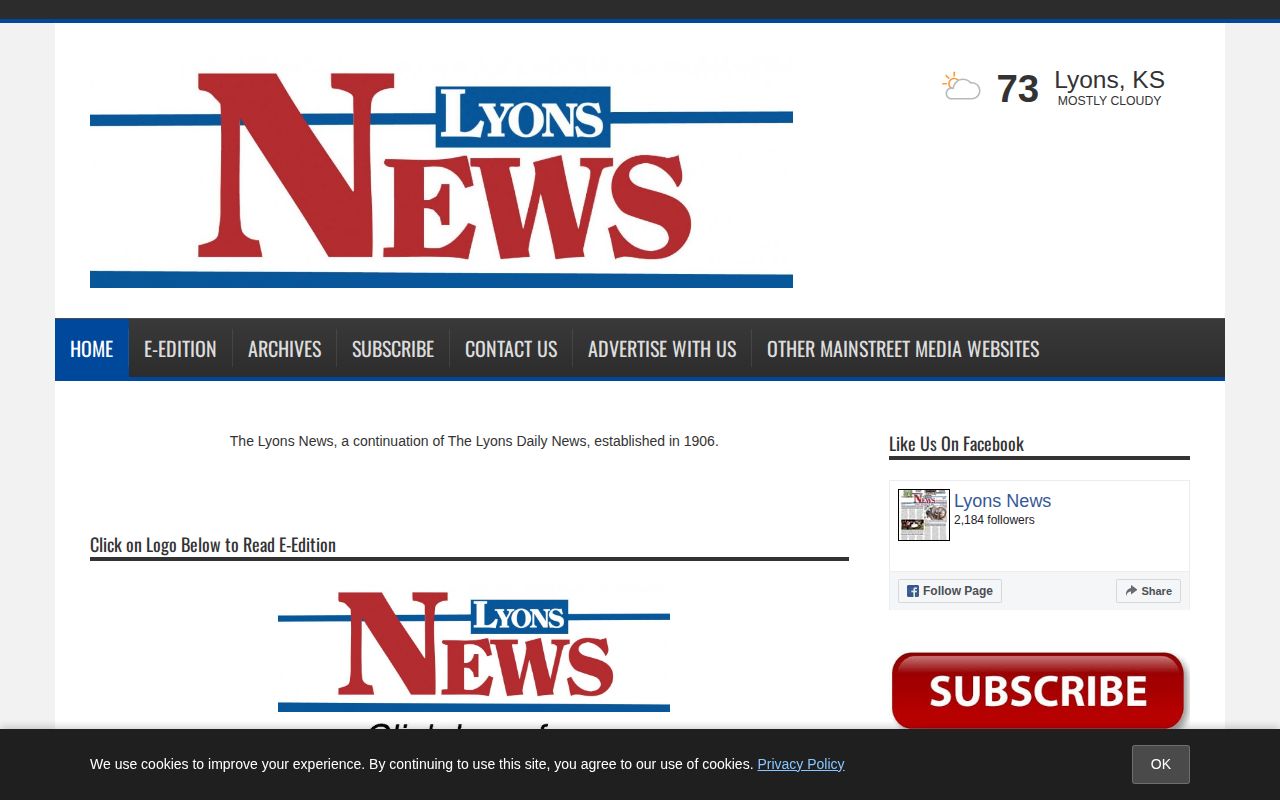 Lyons News source for Rice County arrest coverage